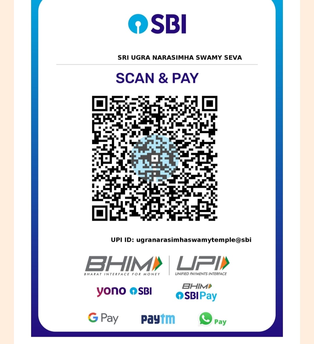 UPI QR Code